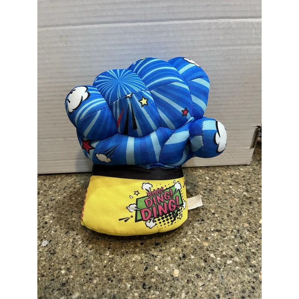 Dave And Buster’s Punching Glove Plush Toy Socker Bobbers Fist Toy Glove